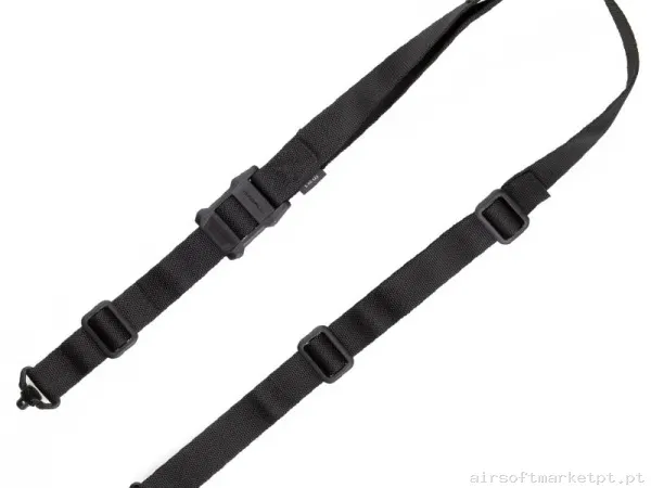 Correia Tática 2 Pontos Magpul Ms1 Qdm Sling preta — Gear Táctico — Airsoft Market PT