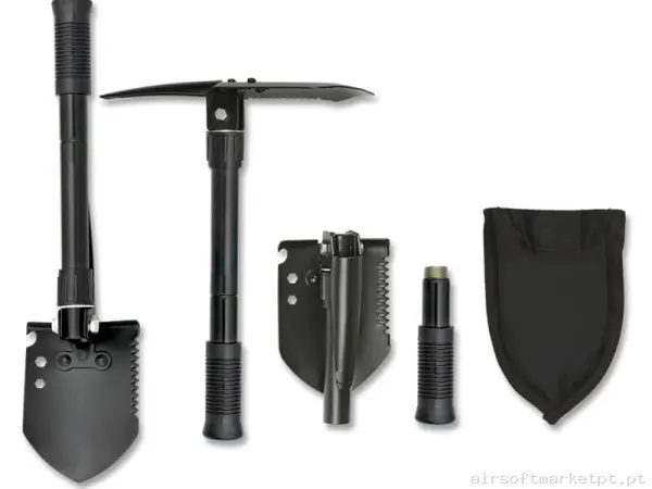Pala Albainox com Pico Survival 40cm — Ferramentas — Airsoft Market PT
