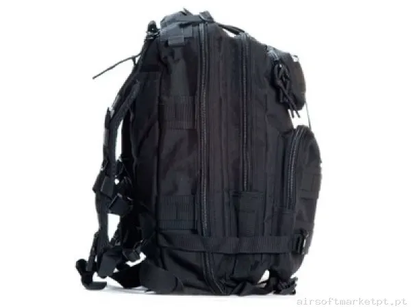 Mochila Compact Assault Preto — Sacos & Mochilas — Airsoft Market PT