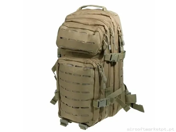 Mochila Corte Láser Delta Tactics Táctica 30L - TAN — Sacos & Mochilas — Airsoft Market PT