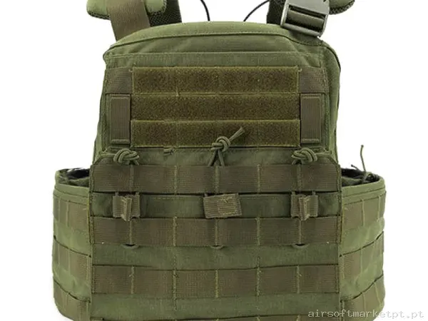 Colete Apc Conquer verde od — Coletes & Rigs — Airsoft Market PT