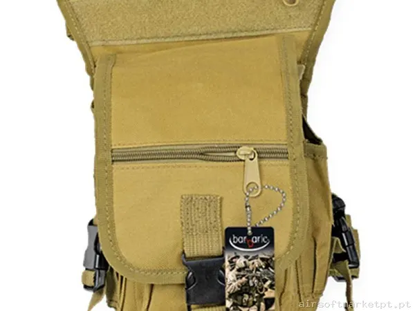 Riñonera Pernera Barbaric Nylon 600d 34898-Co coyote — Gear Táctico — Airsoft Market PT