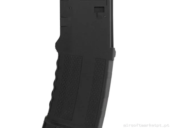 Magazine Réplica Lowcap M4 GBB Secutor MWS Polimero 35 Bbs preto — Carregadores / Magazines — Airsoft Market PT