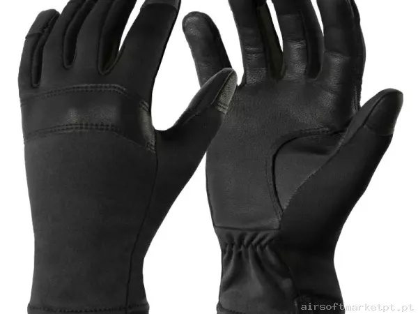 Luvas Helikon-Tex Patrol Gloves preto — Gear Táctico — Airsoft Market PT