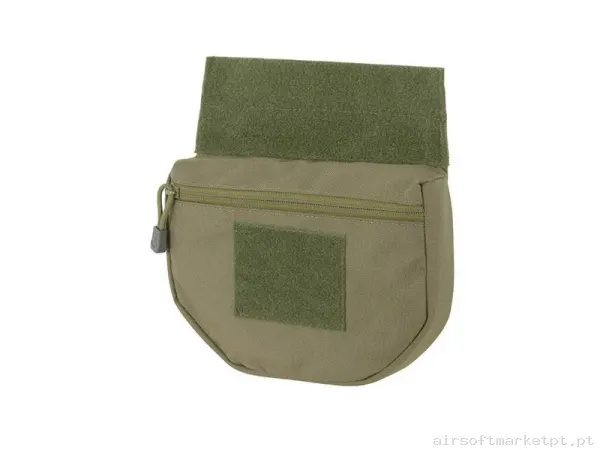 Pouch Drop-Down Para Chaleco Táctico Verde OD — Coletes & Rigs — Airsoft Market PT