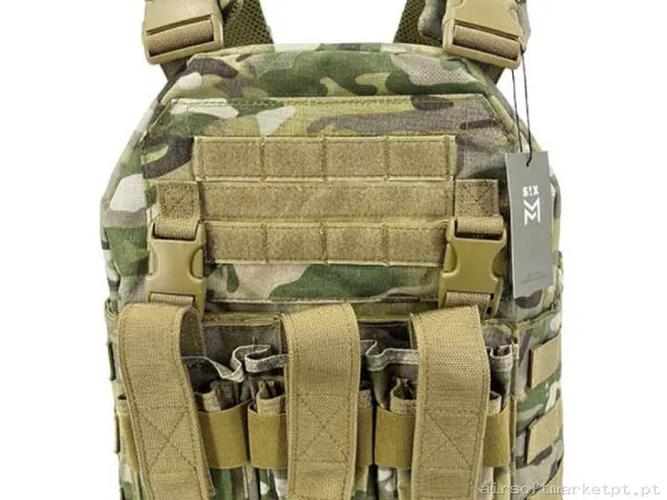 Colete Sixmm 036m Estilo multicam — Coletes & Rigs — Airsoft Market PT