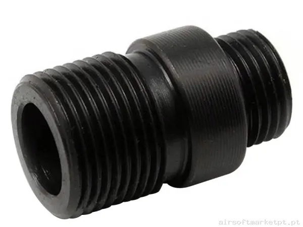 Externo Adaptador Supressor Airsoftpro para Pistolas WE 11mm a 14mm — Acessórios & Componentes — Airsoft Market PT