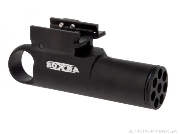 Lança Granadas Mini Launcher V2 Zoxna 40 Bbs preto — Grenades & Lançadores — Airsoft Market PT