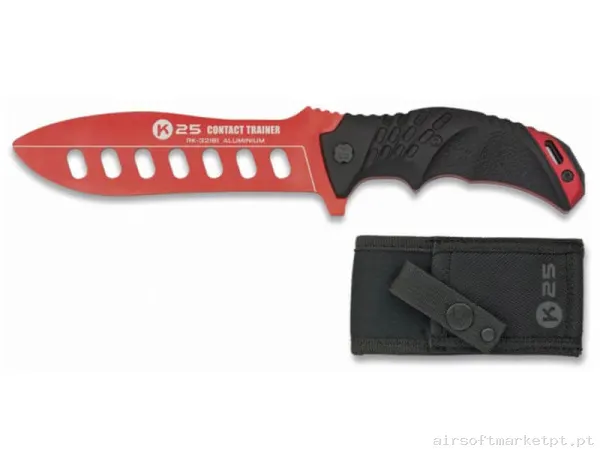 Faca de Treinamento Dummy K25 32181 Sfl Alumínio 15cm com Capa — Ferramentas — Airsoft Market PT