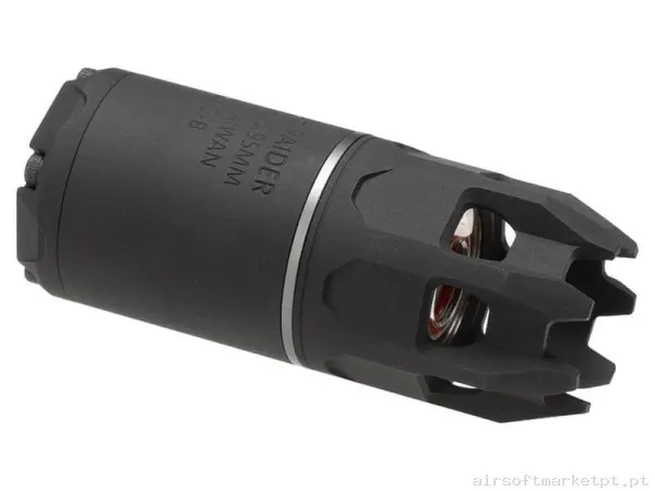 Externo Supressor Trazador Acetech Raider com Blaster M negro (Simulador de Fogonazo) — Acessórios & Componentes — Airsoft Market PT