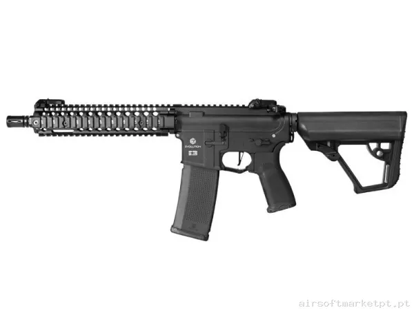 Réplica AEG M4 Evolution Recon Mk18 Mod 1 10.8" negra — Rifles de Assalto (AR/M4/AK) — Airsoft Market PT