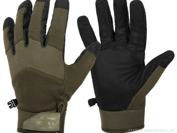 Luvas Helikon-Tex Impact Duty Winter Mk2 verdes od/Preto — Gear Táctico — Airsoft Market PT