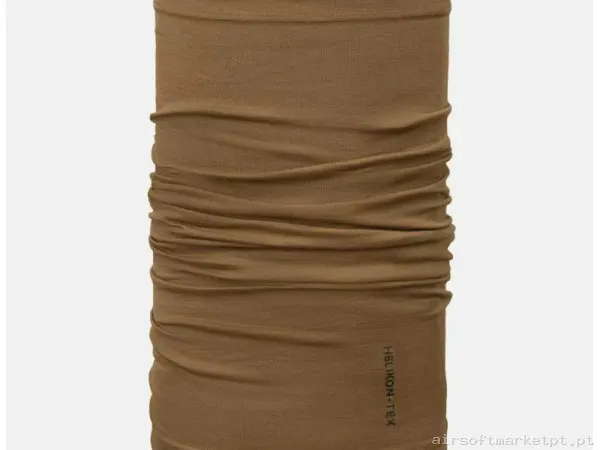Braga Táctica Helikon-Tex Wrap Merino coyote — Proteção Ocular & Facial — Airsoft Market PT