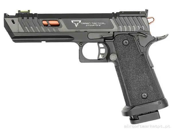 Réplica GBB Pistola Hi-Capa 5.1 Army Armament Jw4 Tti Pit Viper negra — Pistolas — Airsoft Market PT
