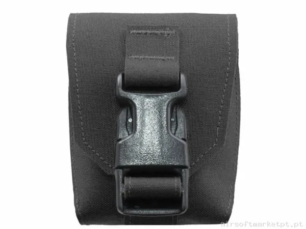 Pouch Portagranada Warrior Assault Láser Cut Single Frag Grenade negro — Coletes & Rigs — Airsoft Market PT