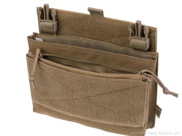 Front Panel Delta Tactics Force Mk1 Coyote/Tan — Coletes & Rigs — Airsoft Market PT