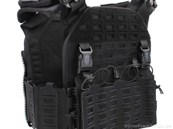 Chaleco Corso Drake MK4 Negro — Coletes & Rigs — Airsoft Market PT