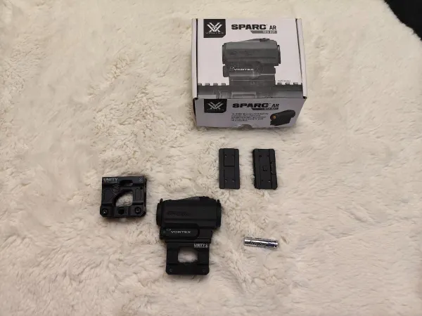 Mira Reddot vortex Sparc.ar e outros matérias.