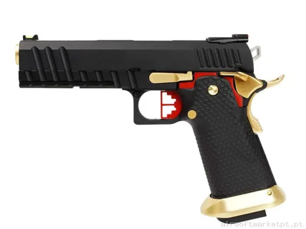 Pistola Hi-capa Armorer Works Hx2032 Negra GBB Full Auto — Pistolas — Airsoft Market PT