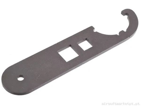Ferramenta Delta Ring Madbull Barrel Nut Dd Lite Series/RIS II/M4A1/Mk18/Omega X — Ferramentas — Airsoft Market PT