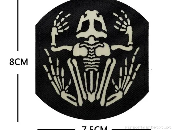 PARCHE NEGRO NAVY SEALS — Patches & Decoração — Airsoft Market PT