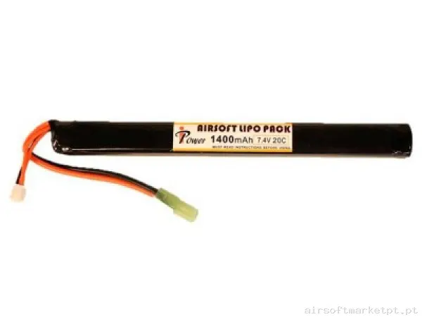 Batería LI-PO 7,4/1400 iPower — Baterias & Carregadores — Airsoft Market PT