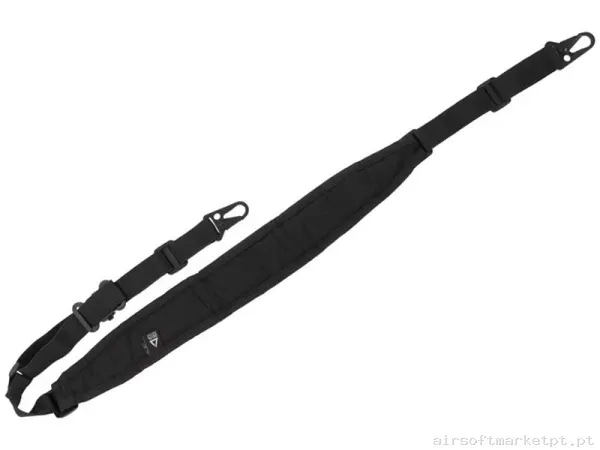 Correia Tática 2 Pontos Delta Tactics Echo Sling preta — Gear Táctico — Airsoft Market PT