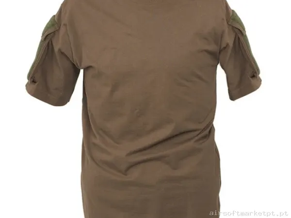 Camiseta Tática Manga Corta Mil-Tec Tactical T-Shirt verde od — Vestuário (Fardas) — Airsoft Market PT