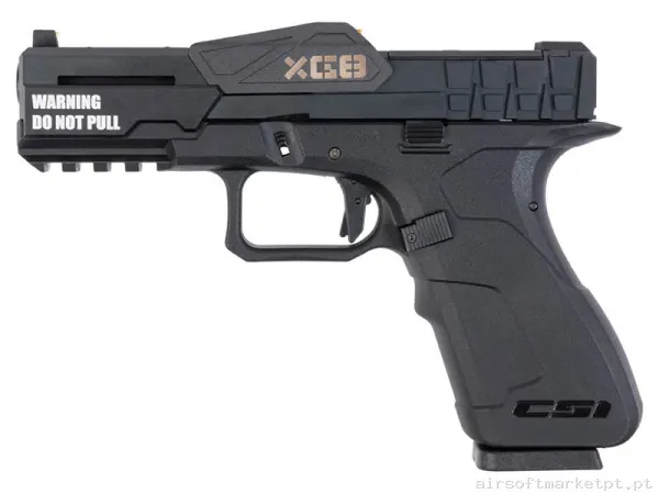 Réplica GBB Pistola G17 Poseidon Xg8-Mb negra — Pistolas — Airsoft Market PT