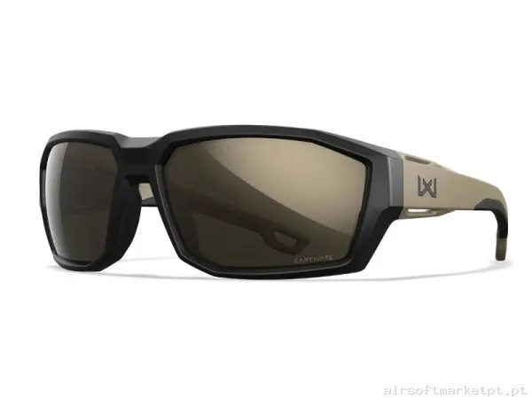 Óculos Wiley X Alpine Captivate Tungsteno Polarizado preto/Tan — Proteção Ocular & Facial — Airsoft Market PT