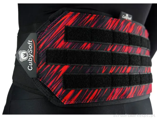 Cinturão Speedsoft Cubysoft Pro Harness C/ MOLLE Traseiro Ruby Storm — Gear Táctico — Airsoft Market PT