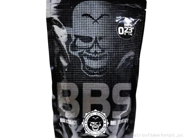 BOLAS DUEL CODE 0,23 G BLANCAS 1KG NO BIO — Munição (BBs) — Airsoft Market PT