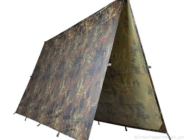 Toldo Universal Táctico Impermeável Mil-Tec 300x300cm Flecktarn — Outros — Airsoft Market PT