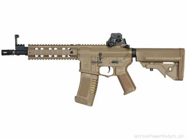 Réplica airsoft AEG M4 Ares Amoeba AM-008-DE tan — Rifles de Assalto (AR/M4/AK) — Airsoft Market PT