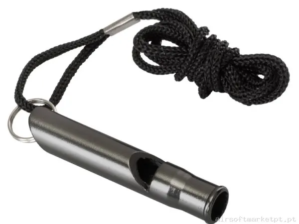 Silbato Helikon-Tex Survival Whistle negro — Miras & Ópticas — Airsoft Market PT