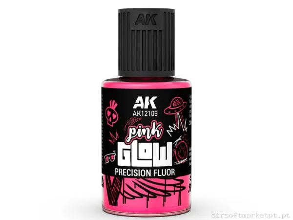 Pink Glow Precision Fluor - AK — Outros — Airsoft Market PT