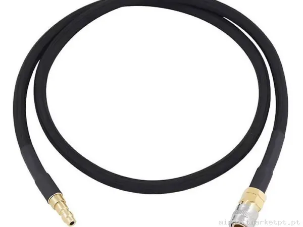 HPA Linha Us-QD Spirit Field Slp Flex Remote Line 40" preto — HPA & Linhas — Airsoft Market PT