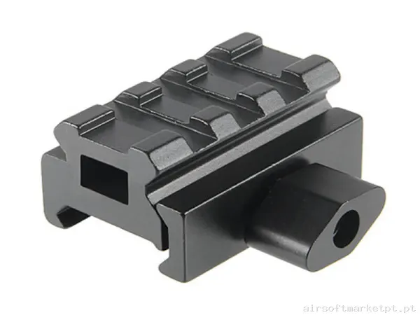 Externo Sobremontura RIS Vector Optics 0.5" 3 Slot negro — Acessórios & Componentes — Airsoft Market PT