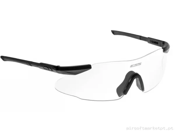 Óculos Ess Ice Pc Transparente Pretos — Proteção Ocular & Facial — Airsoft Market PT