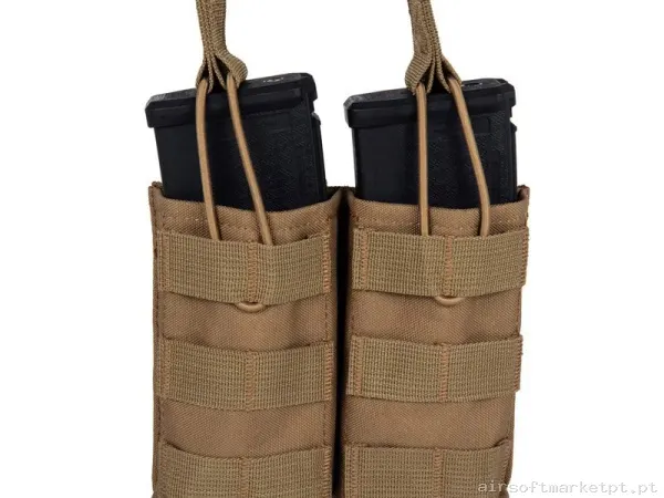 POUCH DOBLE UNIVERSAL MOLLE GFC TAN — Coletes & Rigs — Airsoft Market PT