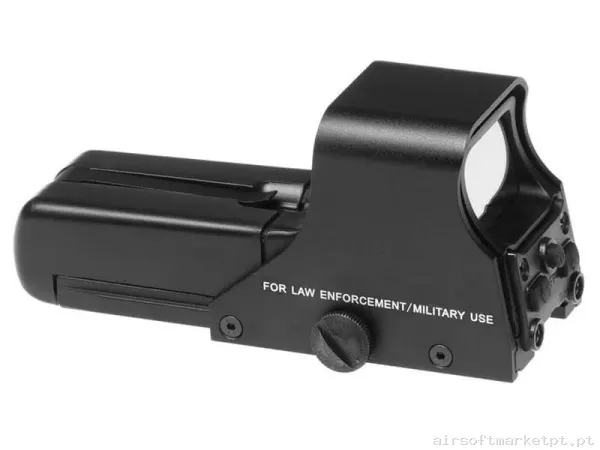 Mira Holográfica vermelho/Verde Aim-O 552 negra — Miras & Ópticas — Airsoft Market PT
