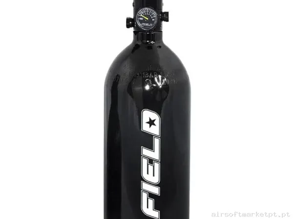 Botella HPA Spirit Field 0.8l 3000 Psi 48 Ci negra — HPA & Linhas — Airsoft Market PT