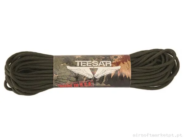 Corda Multiusos Mil-Tec Us 50ft Paracord verde od — Acessórios & Componentes — Airsoft Market PT