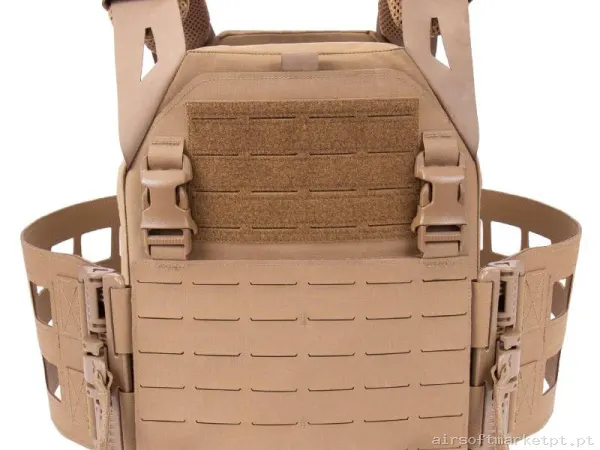 Colete Lpc Porta Placas Warrior Assault Laser Cut Low Profile Carrier V2 coyote tan — Coletes & Rigs — Airsoft Market PT