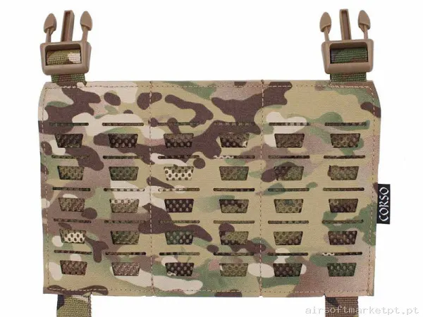 Front Panel Corso Dagger Buckle Multicam — Coletes & Rigs — Airsoft Market PT