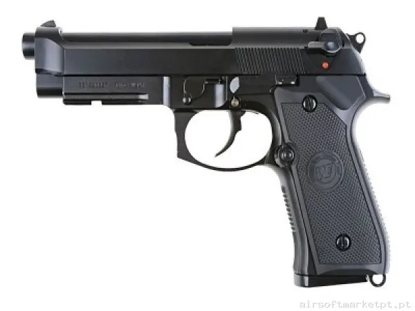 Beretta 92 M9A1 Kjw CO2 Preto — Pistolas — Airsoft Market PT
