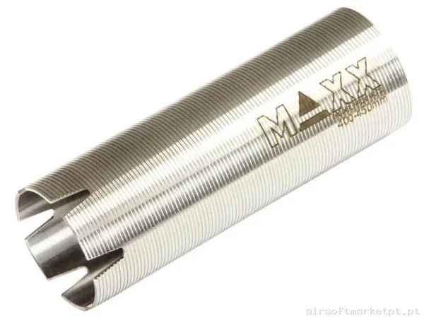 Interno Cilindro AEG Maxx Model Type B Aço Inoxidável CNC Cano 400-450MM — Peças Internas (AEG) — Airsoft Market PT