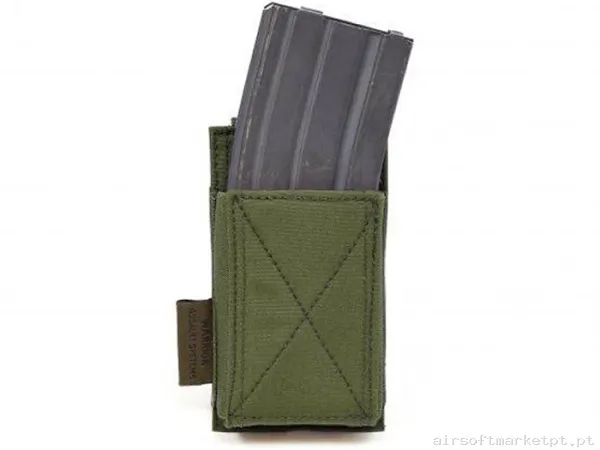 Pouch Magazine Pouch M4/Ak Warrior Assault Elástico verde od — Coletes & Rigs — Airsoft Market PT