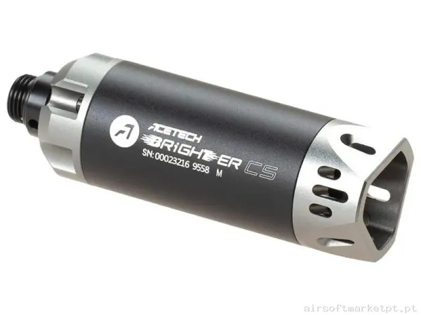 Externo Supressor Trazador Acetech Brighter Cs negro/Gris — Acessórios & Componentes — Airsoft Market PT