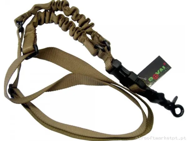 Correia Tática 1 Ponto Extração Rápida Royal Plus tan — Gear Táctico — Airsoft Market PT